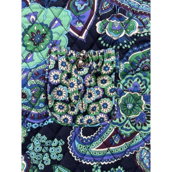 Vera Bradley Blue Rhapsody Christmas Stocking 17” With Jingle Bell Pocket - Picture 5 of 5